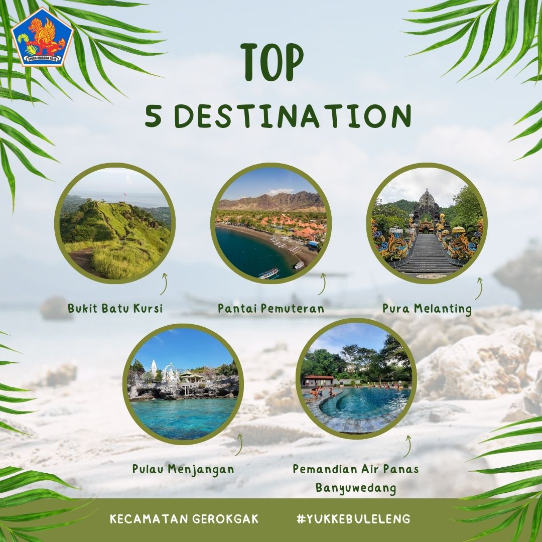 TOP 5 Destinasi Wisata di Kecamatan Gerokgak