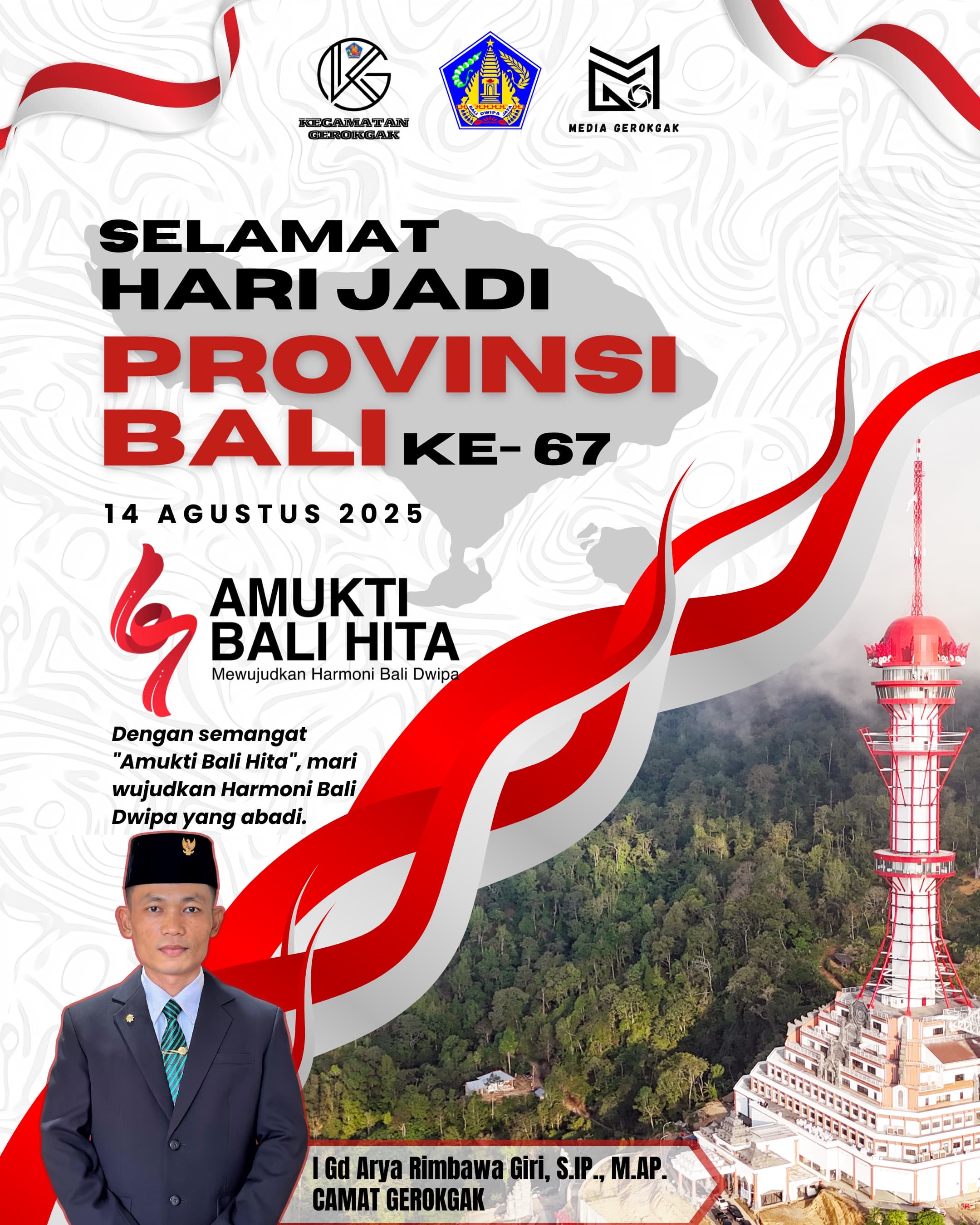 Selamat Hari Jadi ke-67 Provinsi Bali
