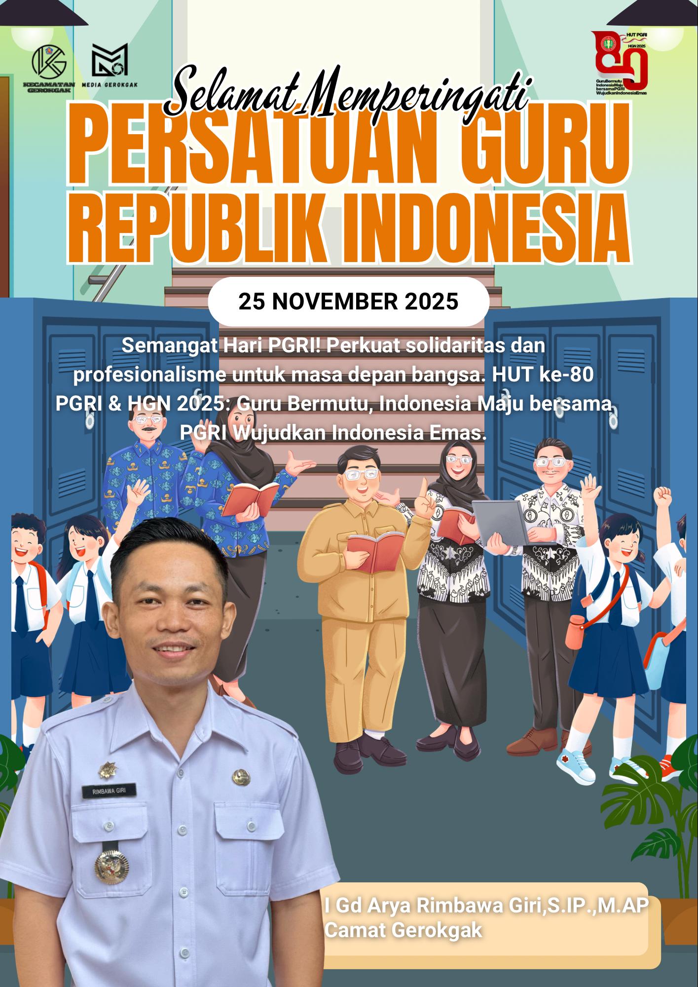 Selamat Hari PGRI & HGN 2025