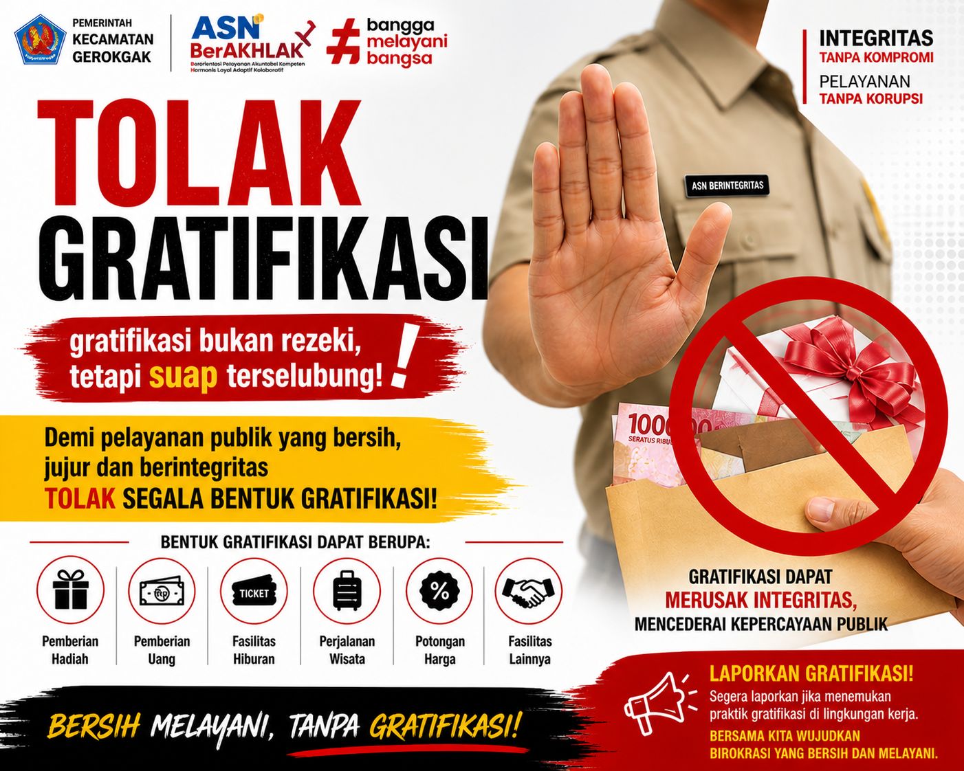 TOLAK GRATIFIKASI