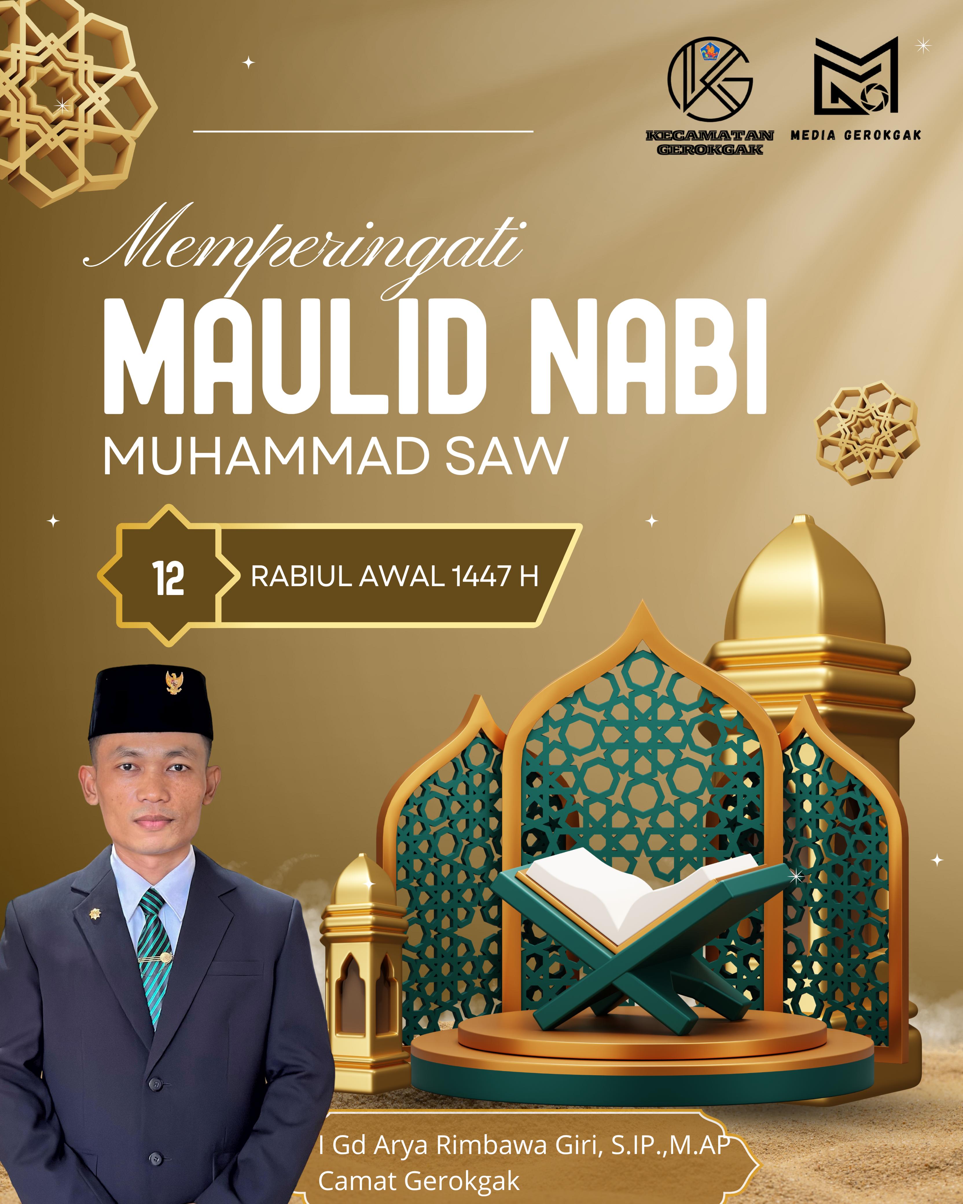 Selamat Memperingati Maulid Nabi Muhammad SAW 1447 H