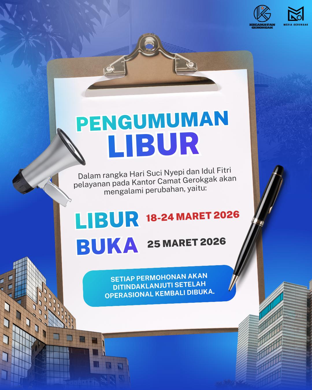 Pengumuman Libur 