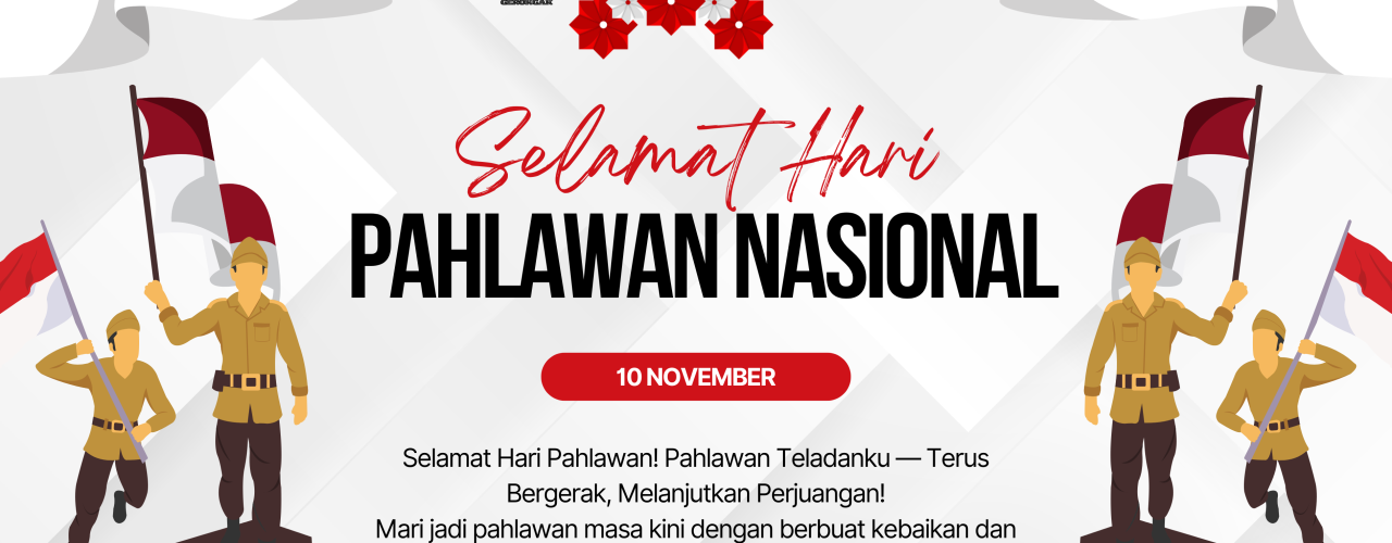Selamat Hari Pahlawan Nasional