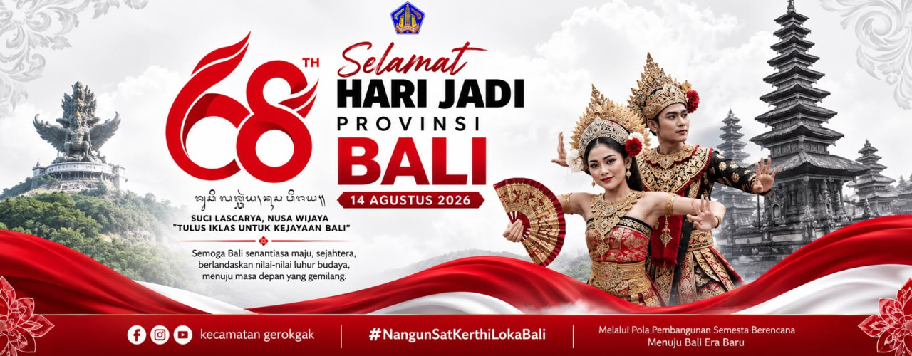 Selamat Hari Jadi Provinsi Bali 